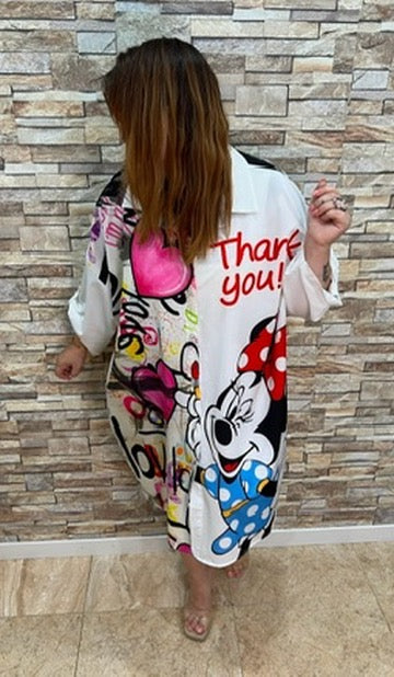 camisa Graffity Minnie