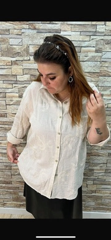 Camisa Bordada